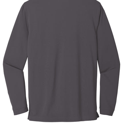 Port Authority® Dry Zone® UV Micro‑Mesh Long Sleeve Polo – K110LS