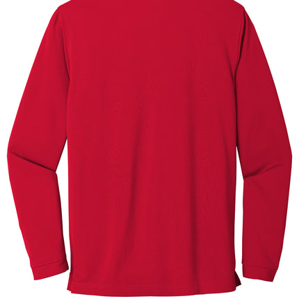 Port Authority® Dry Zone® UV Micro‑Mesh Long Sleeve Polo – K110LS