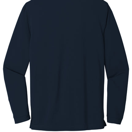 Port Authority® Dry Zone® UV Micro‑Mesh Long Sleeve Polo – K110LS