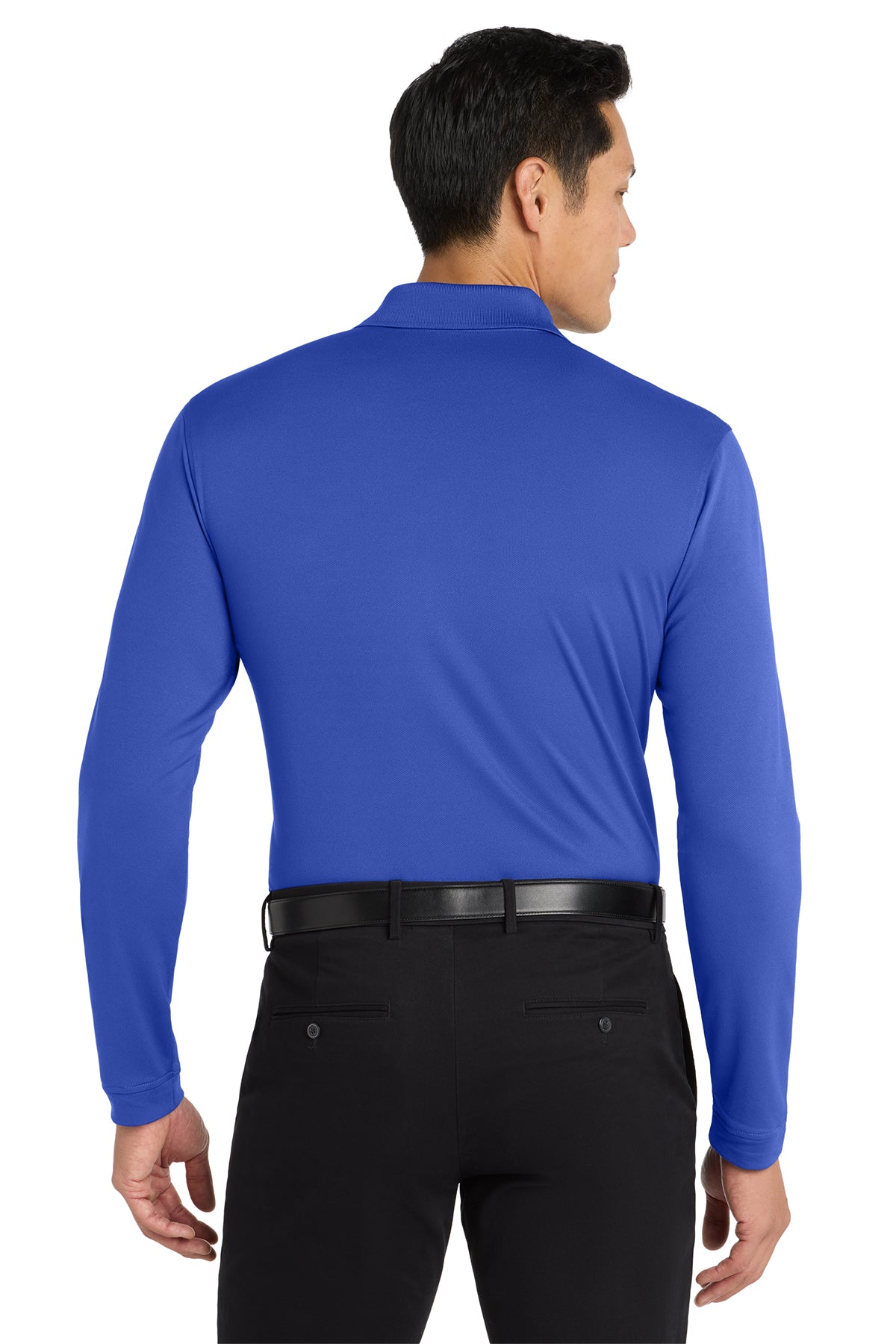 Port Authority® Dry Zone® UV Micro‑Mesh Long Sleeve Polo – K110LS