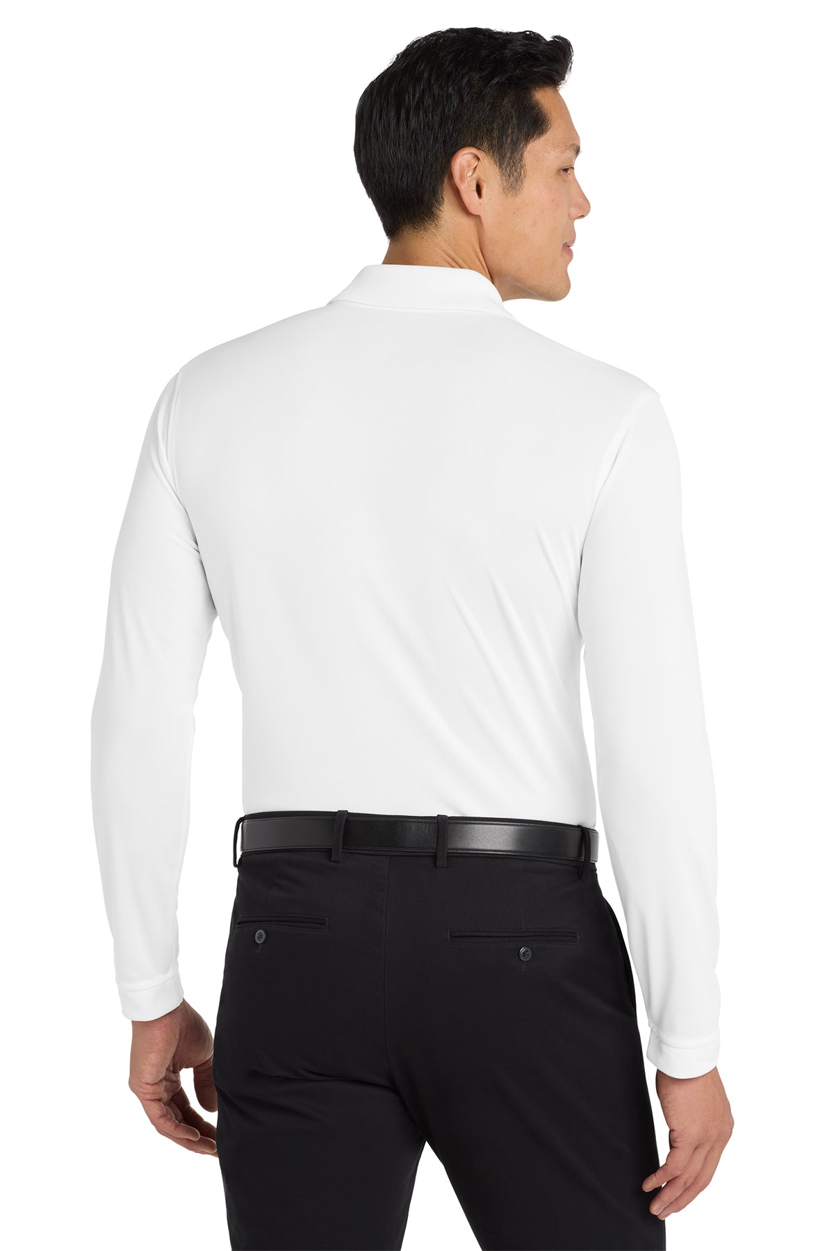 Port Authority® Dry Zone® UV Micro‑Mesh Long Sleeve Polo – K110LS