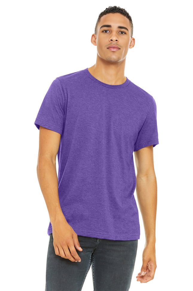 BELLA+CANVAS Unisex Heather CVC Short Sleeve Tee – BC3001CVC