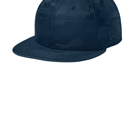 New Era® Camo Flat Bill Snapback Cap – NE407
