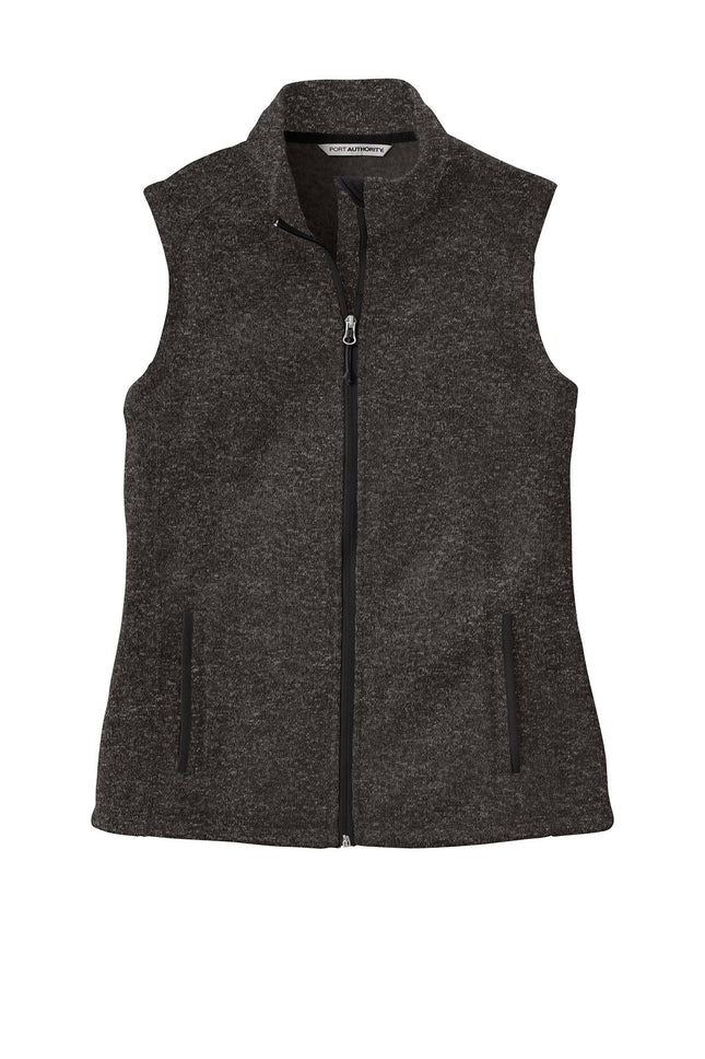Port Authority® Women’s Sweater Fleece Vest – L236