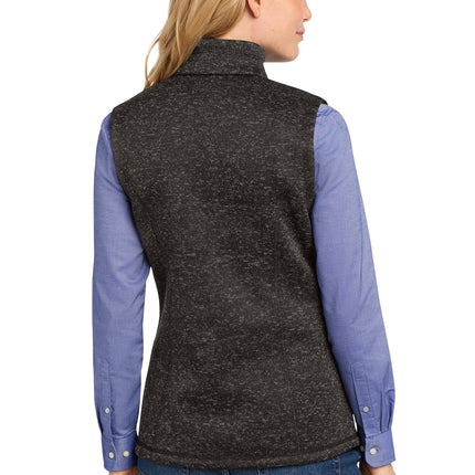 Port Authority® Women’s Sweater Fleece Vest – L236