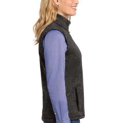 Port Authority® Women’s Sweater Fleece Vest – L236