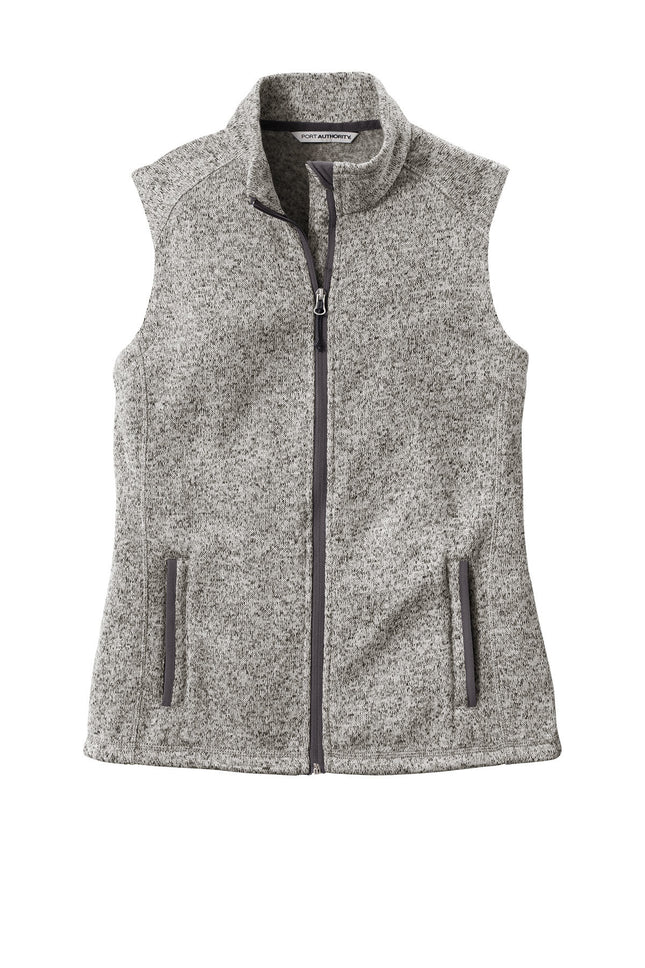Port Authority® Women’s Sweater Fleece Vest – L236