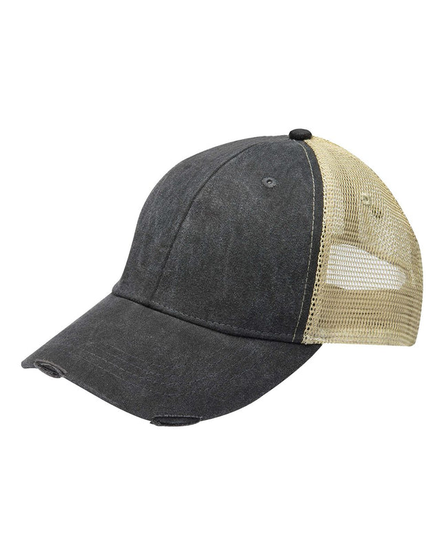 Adams Headwear Ollie Distressed Trucker Cap – OL102