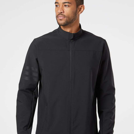 Adidas Men’s Wind Resistant Full‑Zip Jacket – A267