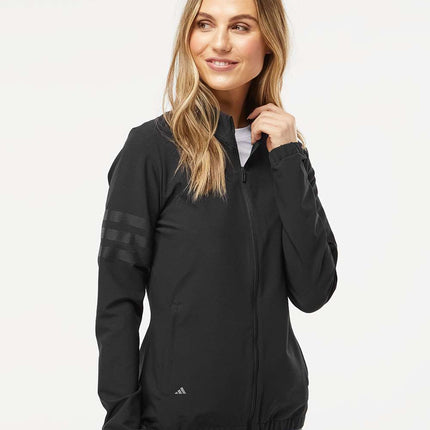 Adidas Women’s Wind Resistant Full‑Zip Jacket – A268