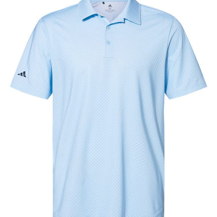 Adidas Men’s Ultimate365 Diamond Dot Print Polo — A498