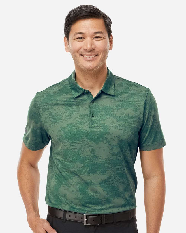 Adidas Men’s All Over Camo Print Polo A550