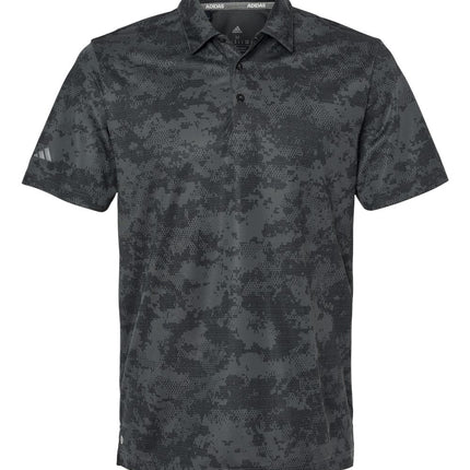 Adidas Men’s All Over Camo Print Polo A550