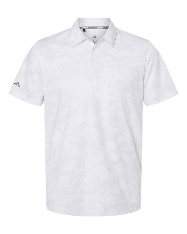 Adidas Men’s All Over Camo Print Polo