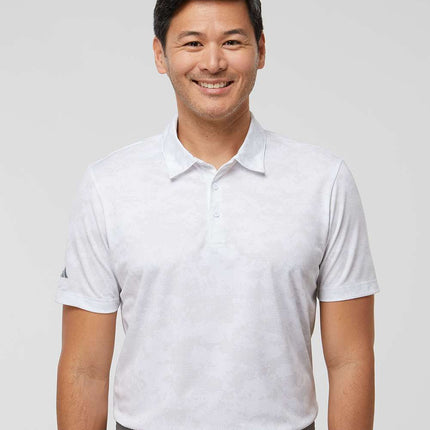Adidas Men’s All Over Camo Print Polo A550