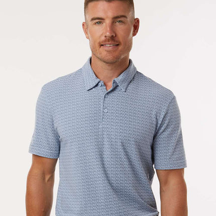 Adidas Men’s Blended Printed Polo — A702