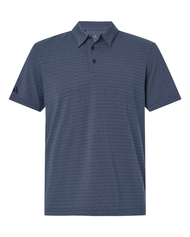 Adidas Men’s Blended Printed Polo — A702