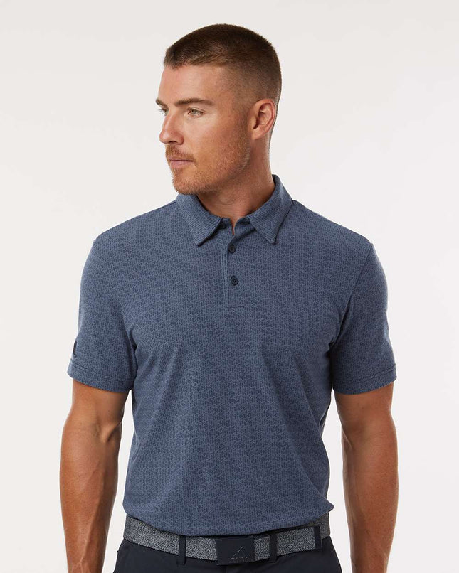 Adidas Men’s Blended Printed Polo — A702