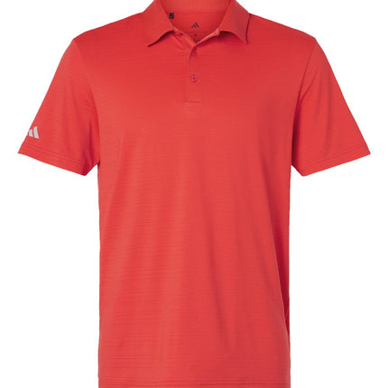Adidas Men’s Textured Stripe Polo — A704