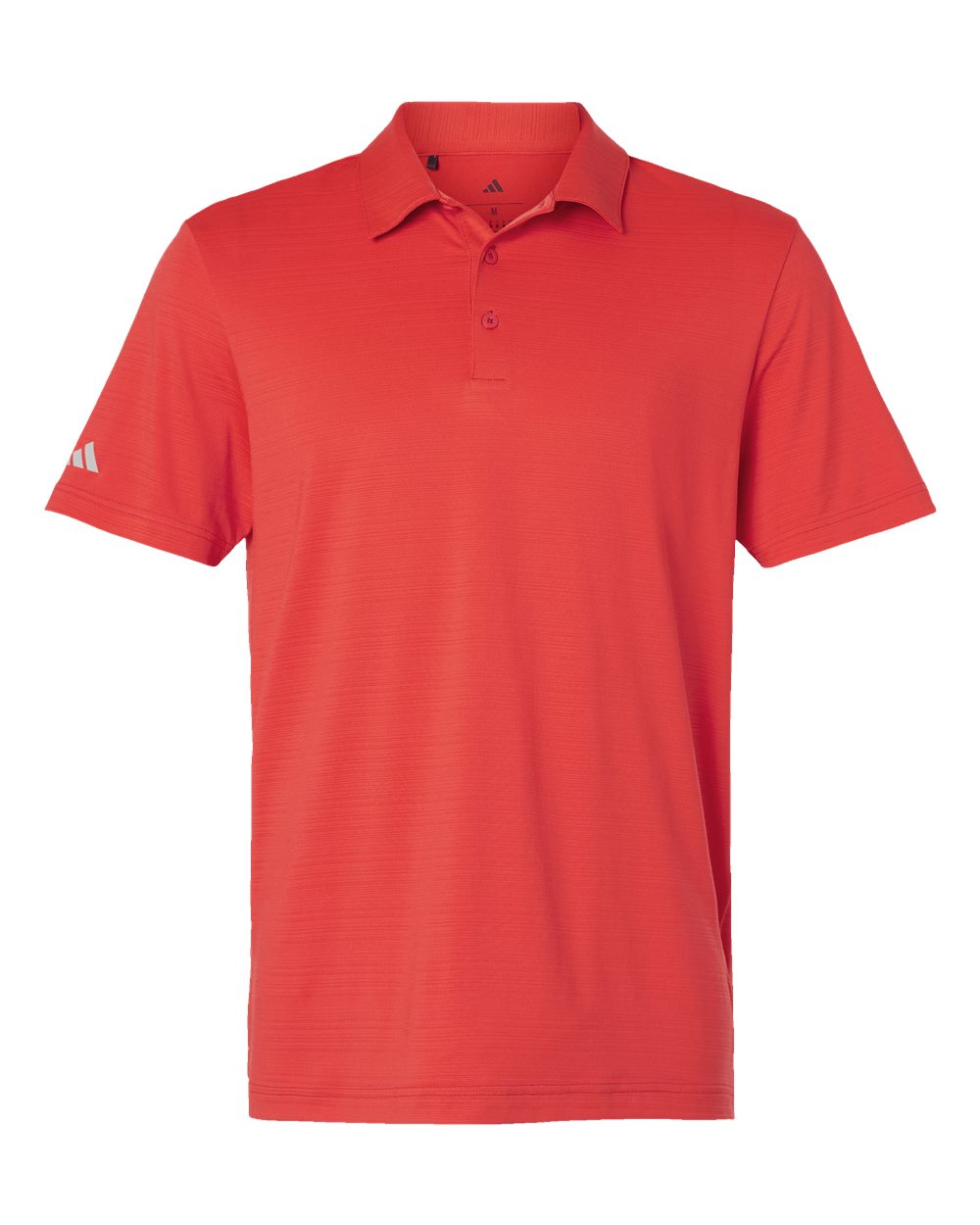 Adidas Men’s Textured Stripe Polo — A704