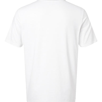 Adidas Men’s Textured Stripe Polo — A704