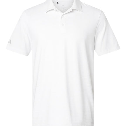 Adidas Men’s Textured Stripe Polo — A704