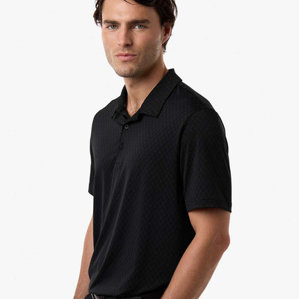 Adidas Men’s 4‑Way Stretch Printed Polo