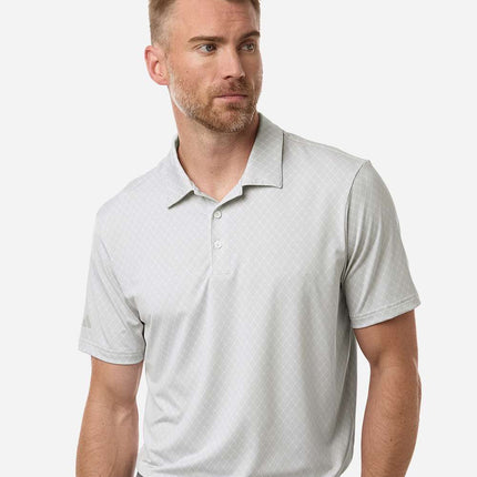 Adidas Men’s 4‑Way Stretch Printed Polo