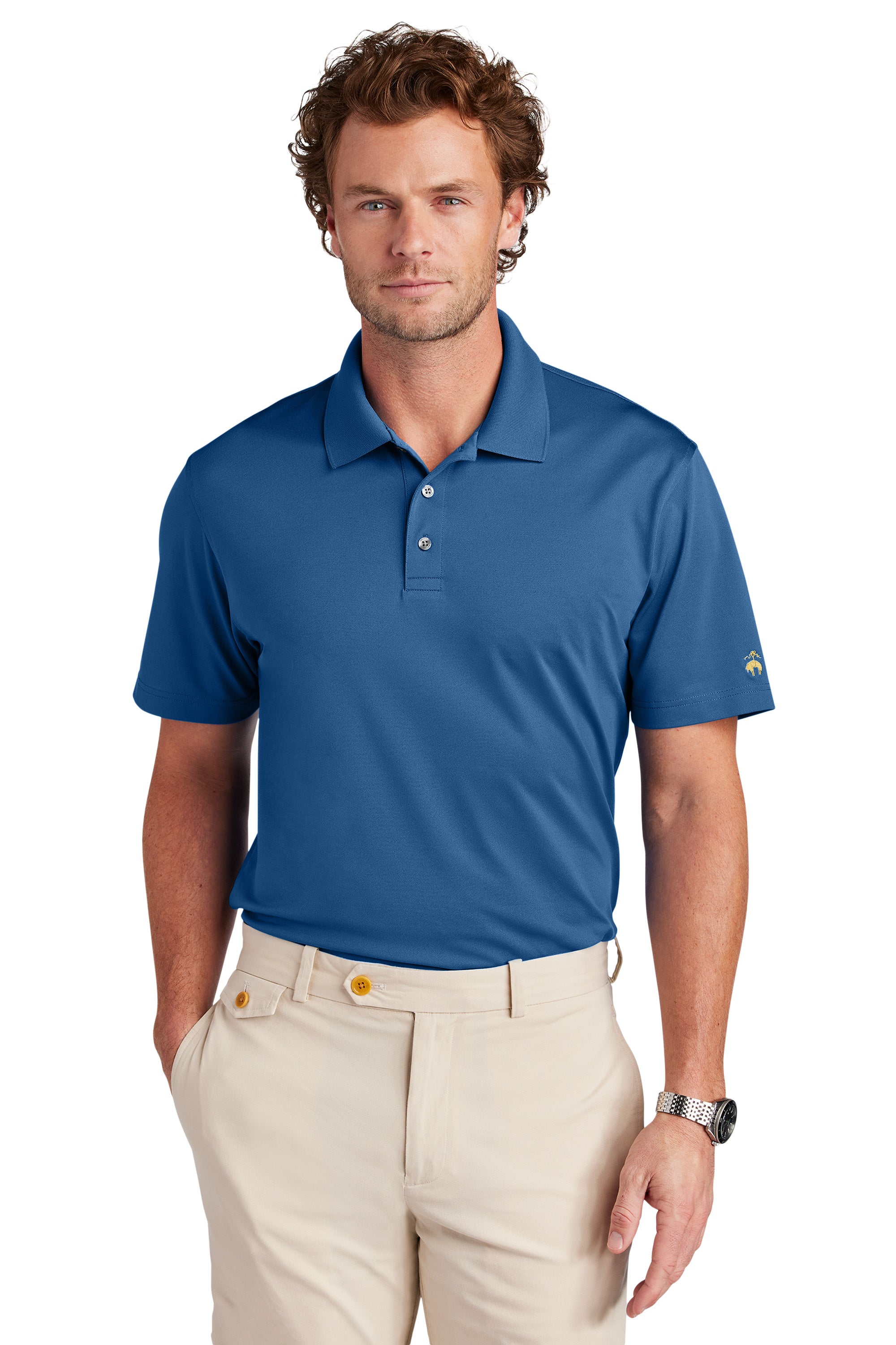 Brooks Brothers® Mesh Pique Performance Polo — BB18220