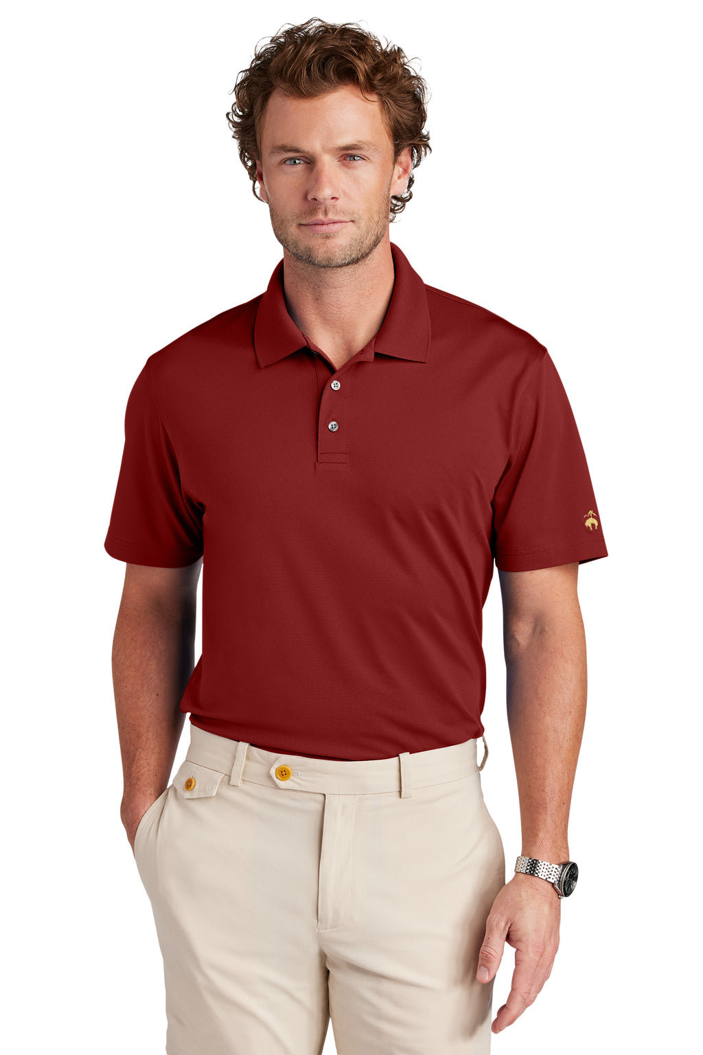 Brooks Brothers® Mesh Pique Performance Polo — BB18220