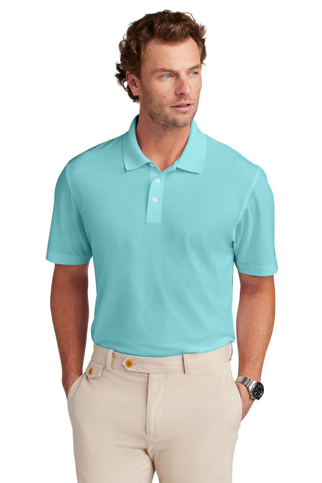 Brooks Brothers® Mesh Pique Performance Polo — BB18220