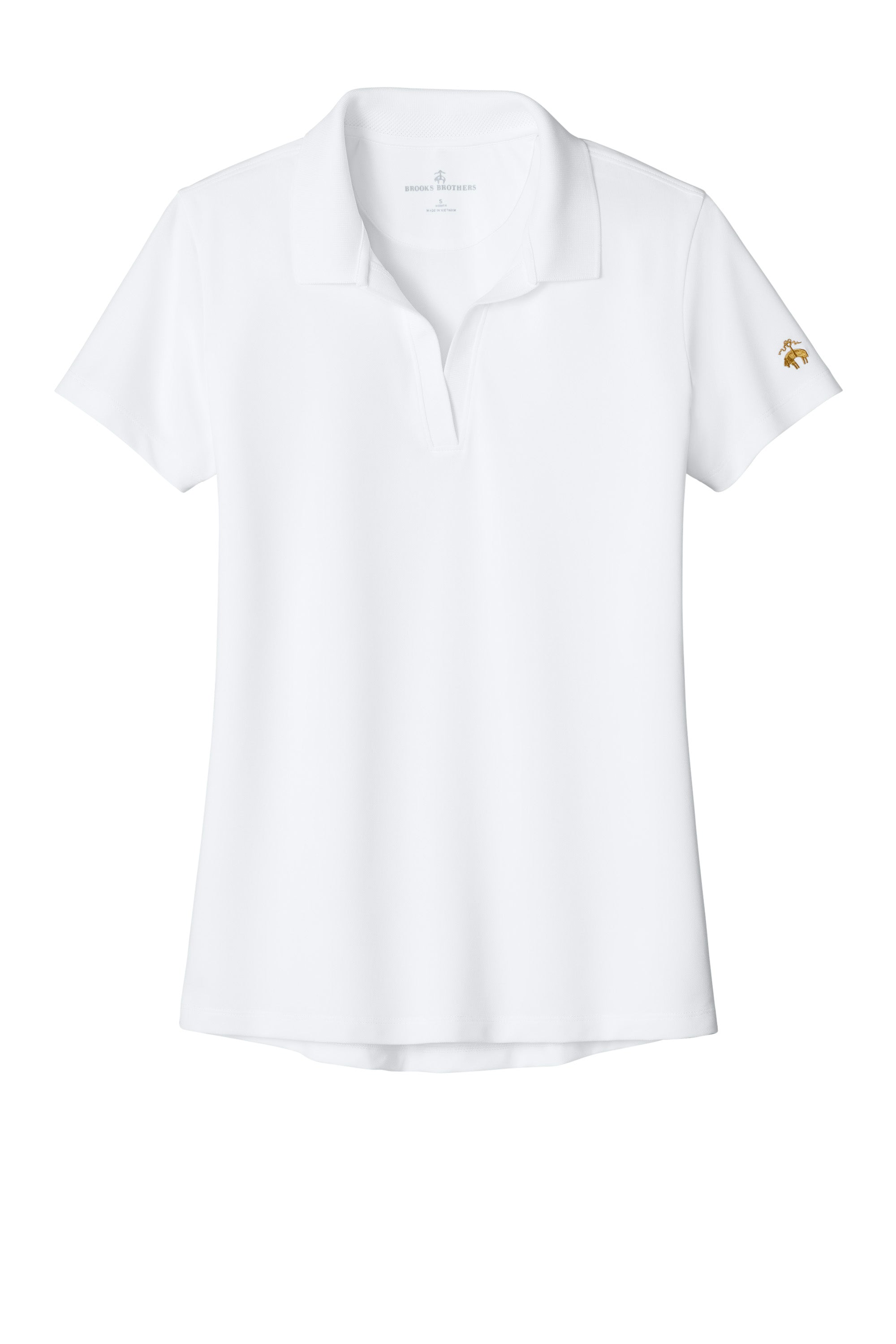 Brooks Brothers® Women’s Mesh Pique Performance Polo — BB18221