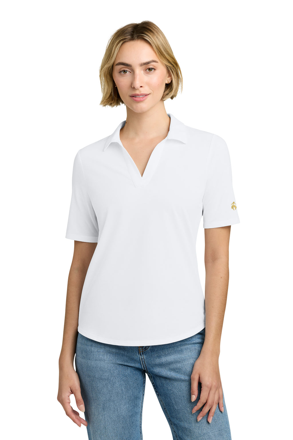 Brooks Brothers® Women’s Pinpoint Pique Polo — BB18223