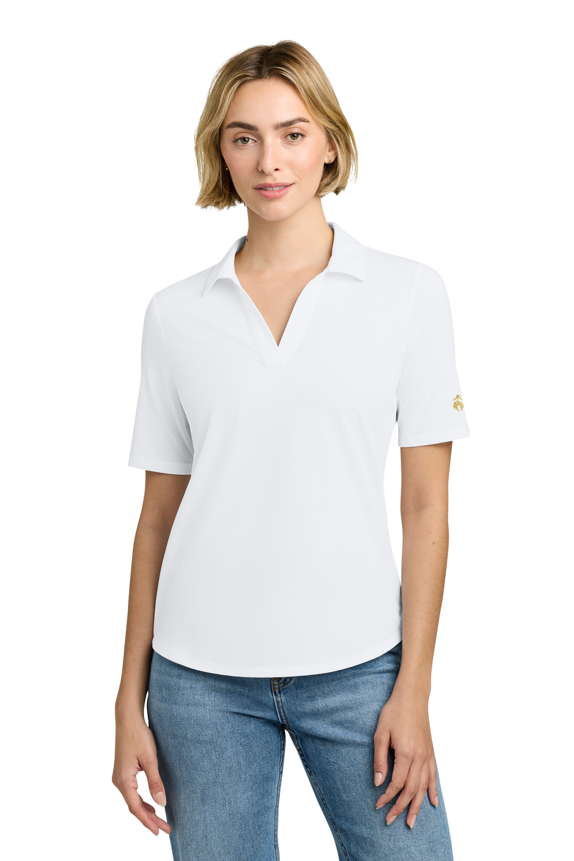 Brooks Brothers® Women’s Pinpoint Pique Polo — BB18223