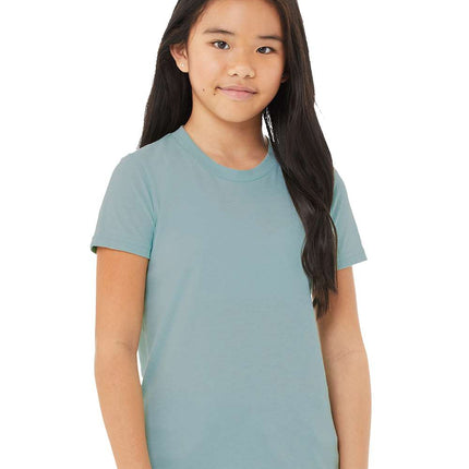 BELLA+CANVAS Youth CVC Jersey Tee — 3001YCVC