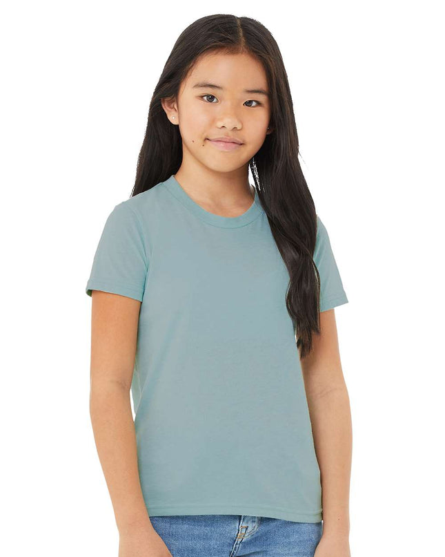BELLA+CANVAS Youth CVC Jersey Tee — 3001YCVC