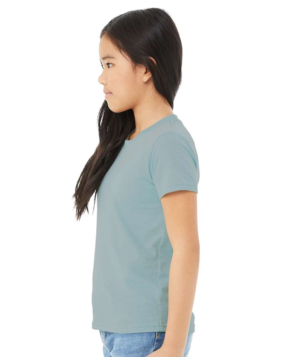 BELLA+CANVAS Youth CVC Jersey Tee — 3001YCVC