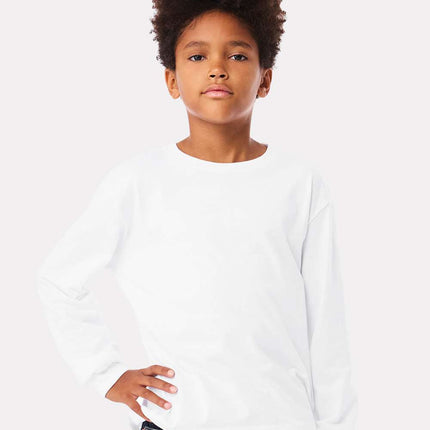 BELLA+CANVAS Youth 6 oz. Heavyweight Long Sleeve Tee — 3511Y