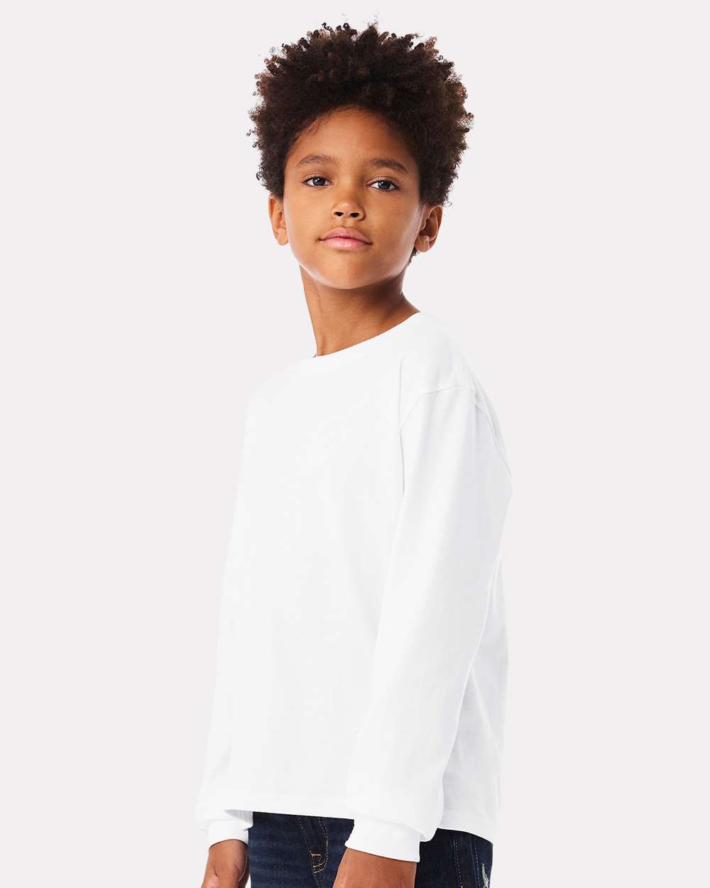BELLA+CANVAS Youth 6 oz. Heavyweight Long Sleeve Tee — 3511Y