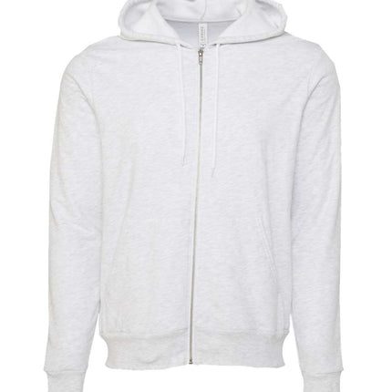 BELLA+CANVAS Unisex Sponge Fleece Full‑Zip Hoodie – 3739