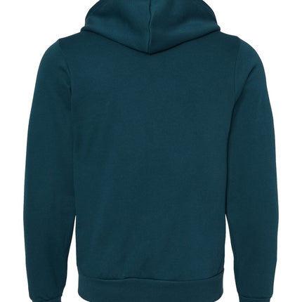 BELLA+CANVAS Unisex Sponge Fleece Full‑Zip Hoodie – 3739