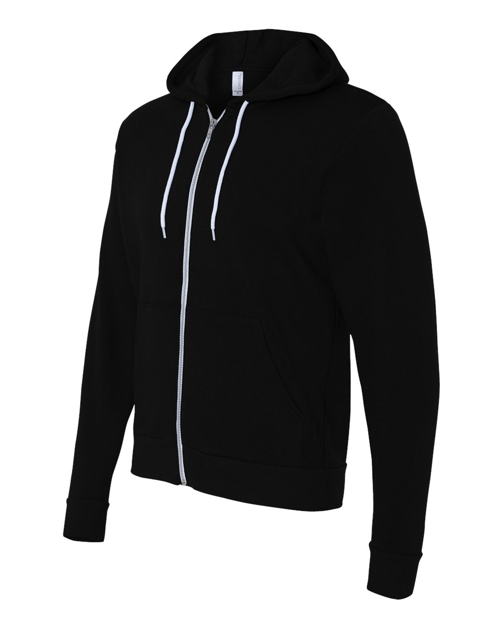 BELLA+CANVAS Unisex Sponge Fleece Full‑Zip Hoodie – 3739