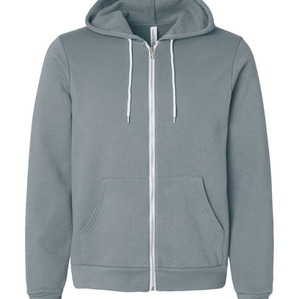 BELLA+CANVAS Unisex Sponge Fleece Full‑Zip Hoodie – 3739