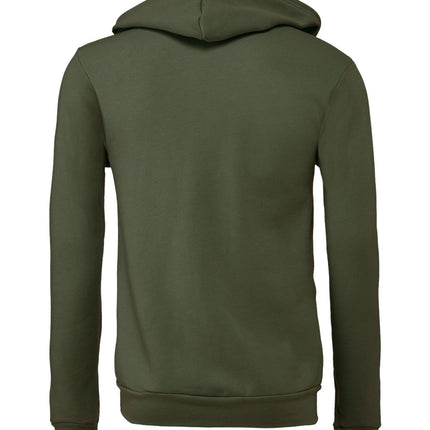 BELLA+CANVAS Unisex Sponge Fleece Full‑Zip Hoodie – 3739