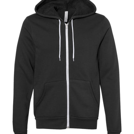 BELLA+CANVAS Unisex Sponge Fleece Full‑Zip Hoodie – 3739