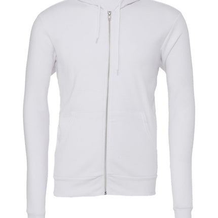 BELLA+CANVAS Unisex Sponge Fleece Full‑Zip Hoodie – 3739