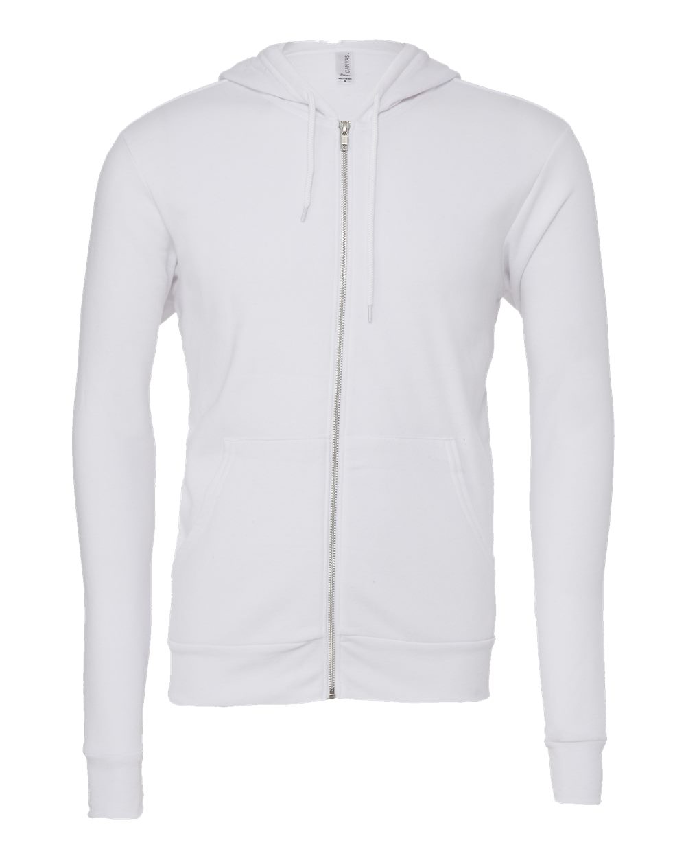 BELLA+CANVAS Unisex Sponge Fleece Full‑Zip Hoodie – 3739