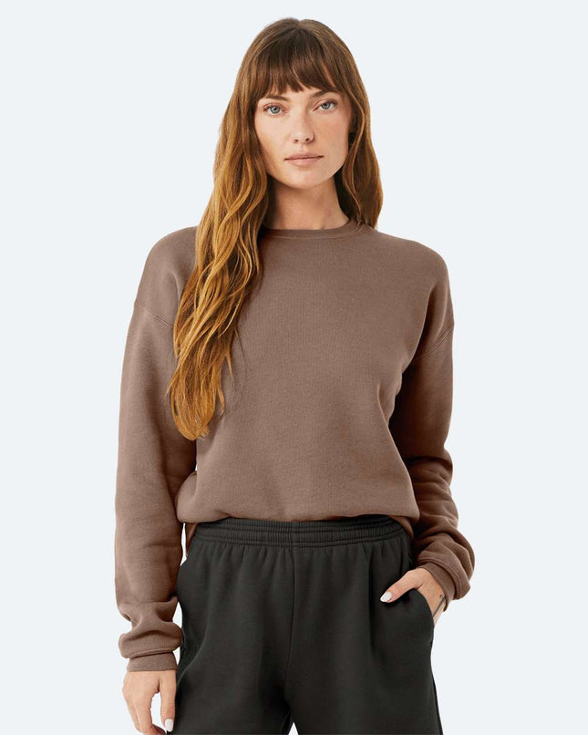 BELLA + CANVAS Unisex Sponge Fleece Drop Shoulder Crewneck Sweatshirt – 3945