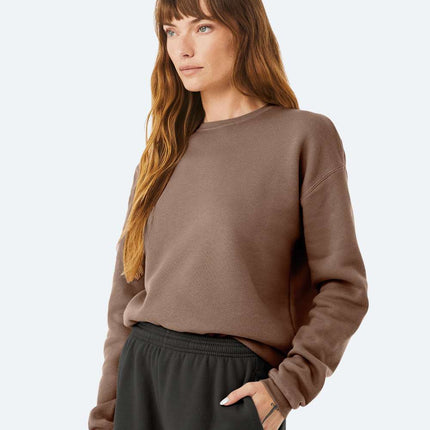 BELLA + CANVAS Unisex Sponge Fleece Drop Shoulder Crewneck Sweatshirt – 3945