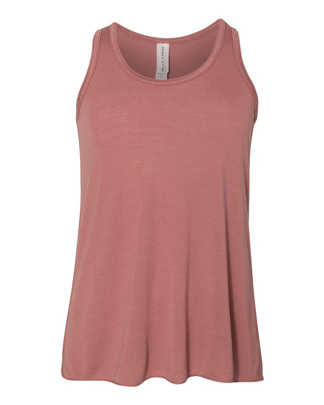 BELLA + CANVAS Youth Flowy Racerback Tank